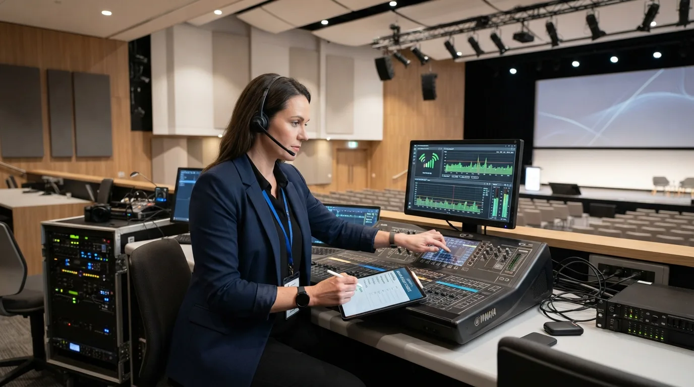 Venue AV and Wi-Fi Checklist