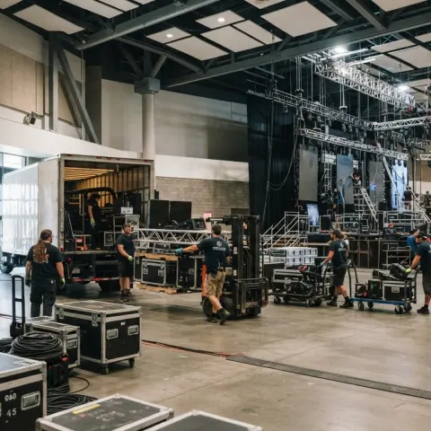 Venue Timeline, Load-In, and Load-Out